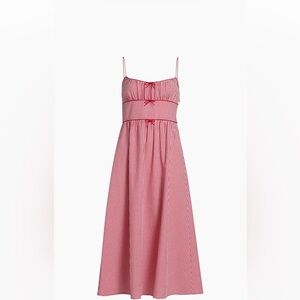 DOEN Red Gingham Sundress